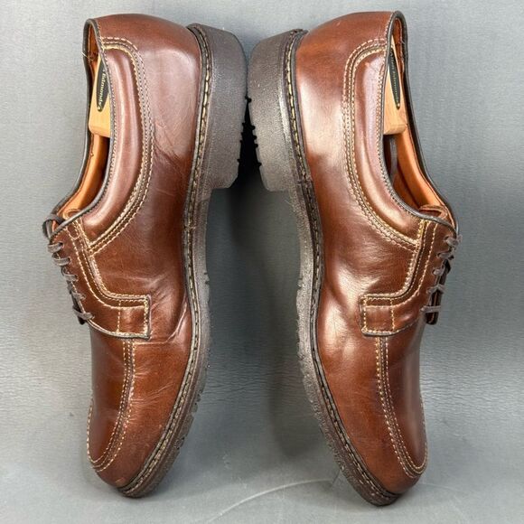 Allen Edmonds Wilbert Comfort oxford Shoe Dark Brown Made in the USA 12 - Picture 5 of 9